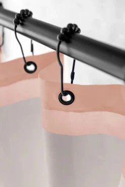 Clearance Mette Ditmer Aqua krokar till duschdraperi 10-pack Svart