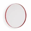 HAY Arcs Mirror spegel Ø60 cm Red