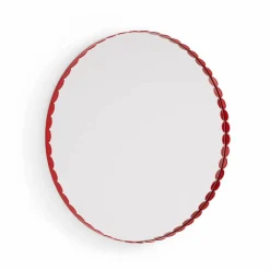 HAY Arcs Mirror spegel Ø60 cm Red