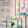 HAY Arcs Trolley Low serveringsvagn Soft jade