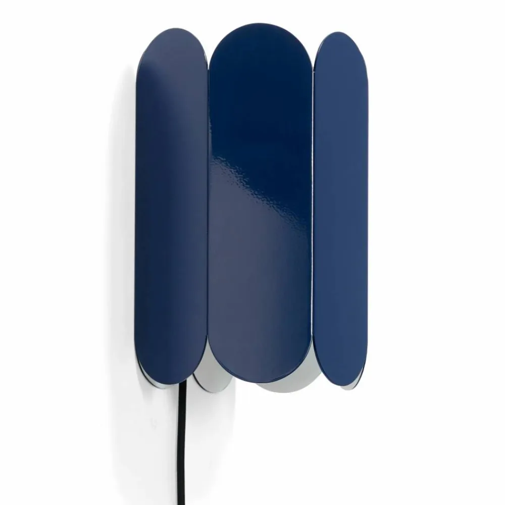 HAY Arcs wall switch vägglampa Cobalt blue