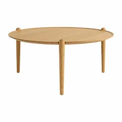 Design House Stockholm Aria soffbord Ek Ø90x42 5 cm