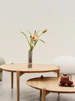 Design House Stockholm Aria soffbord Red Ø50x37 cm