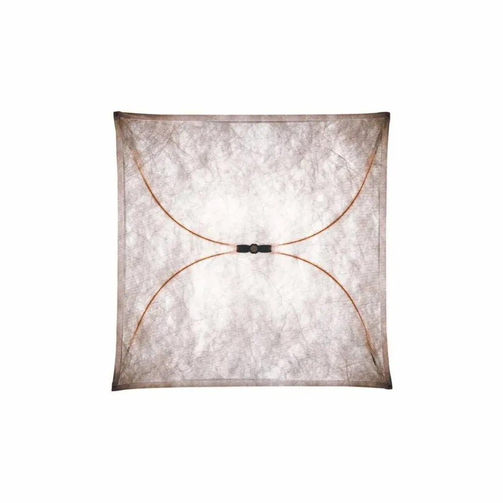 Outlet Flos Ariette 1 vägglampa Vit-textilduk
