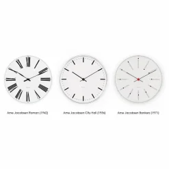 Online Arne Jacobsen Clocks Arne Jacobsen Bankers klocka Ø 290 mm