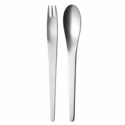 Georg Jensen Arne Jacobsen salladsbestick 2 delar