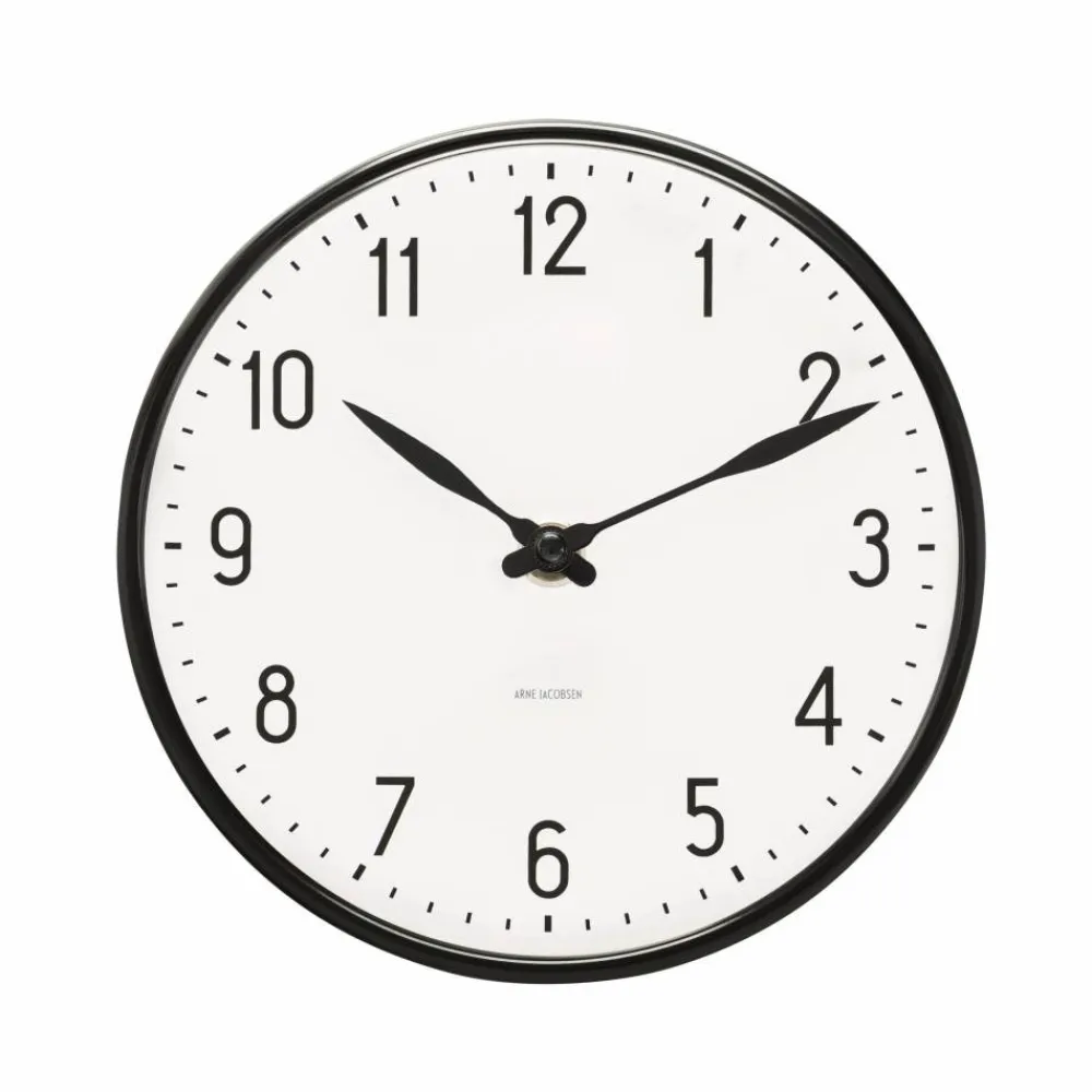 Sale Arne Jacobsen Clocks Arne Jacobsen Station klocka 16 cm
