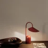 Sale Ferm Living Arum portabel lampa Oxide Red
