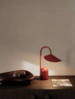 Sale Ferm Living Arum portabel lampa Oxide Red