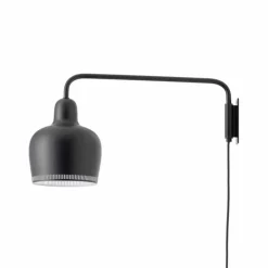 Artek A330S Golden Bell vägglampa Svart-Vit