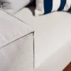 Skargaarden Asker modulsoffa Sunbrella Sling light grey mittdel small