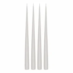Scandi Essentials Atmosphere antikljus 4-pack 32 cm Icy Grey