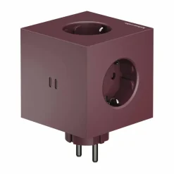 Avolt x Bauhaus-Archiv Square 2 grenuttag USB-C Mulberry Red