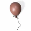 Barn Byon Balloon dekoration 17 cm Dusty red