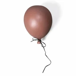 Barn Byon Balloon dekoration 17 cm Dusty red