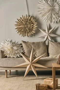 Best Scandi Living Bare adventsstjärna natur 80 cm