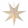Scandi Living Bare adventsstjärna vit 45 cm