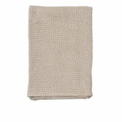 Klippan Yllefabrik Basket bomullsfilt 130x180 cm Beige