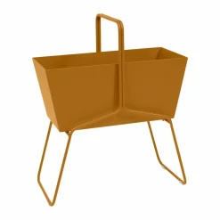 Fermob Basket high planteringsbox Gingerbread (brun)