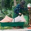 Discount Fermob Basket long planteringsbox Deep blue (blå)