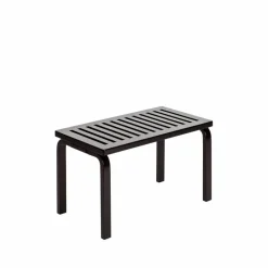 Artek 153B bänk Svartlackerad björk