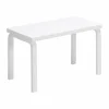 Sale Artek 153B bänk Vitlackerad björk