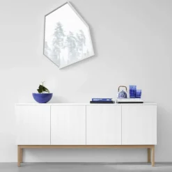 Sale A2 Beam sideboard vit lack stativ i vitoljad ek
