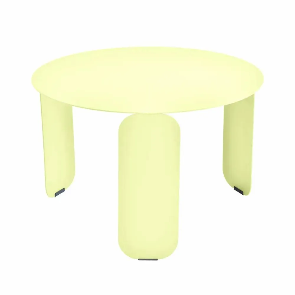Fermob Bebop Ø60 bord lågt Frosted lemon (gul)