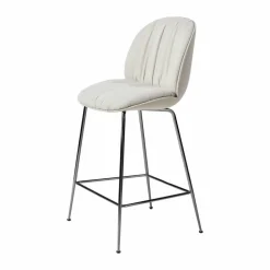 Clearance GUBI Beetle Soft barstol 65 cm helklädd Sunday Dedar 112-antik mässing