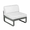 Fermob Bellevie Central modulsoffa Rosemary (grön)-off-white dyna-1-sits