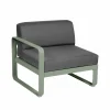 Best Fermob Bellevie Left modulsoffa Cactus (grön) graphite grey dyna 1-sits