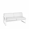 Fermob Bellevie Left modulsoffa 2-sits Cotton white (vit) off-white dyna
