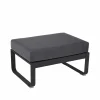 Fermob Bellevie 1-sits fotpall Anthracite (grå) graphite grey dyna