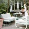 Best Fermob Bellevie 2-sits soffa Acapulco blue (blå) flannel grey dyna