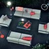 Best Fermob Bellevie 2-sits soffa Frosted lemon (gul) flannel grey dyna