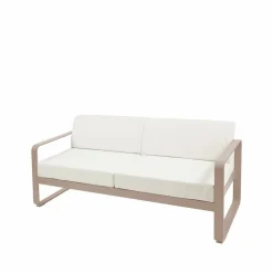 Fermob Bellevie 2-sits soffa Nutmeg (beige) off-white dyna