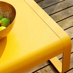 Fermob Bellevie soffbord lågt Nutmeg (beige)