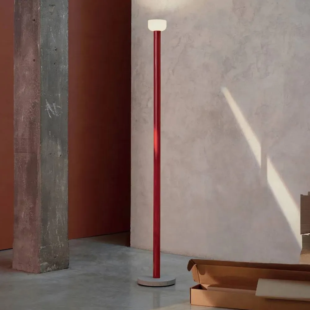 Flos Bellhop golvlampa Brick red
