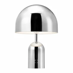 Tom Dixon Bell Portabel LED bordslampa 28 cm Silver