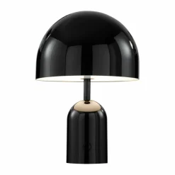 Tom Dixon Bell Portabel LED bordslampa 28 cm Svart