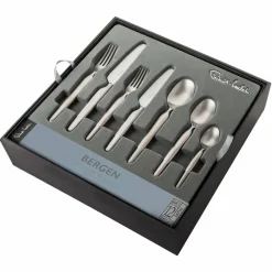 New Robert Welch Bergen bestickset matt 84 delar