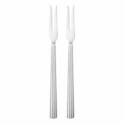 Hot Georg Jensen Bernadotte gaffel för kallskuret 2-pack Rostfritt stål