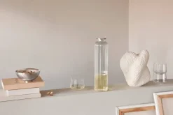Clearance Georg Jensen Bernadotte hög karaff med lock 1 1 liter