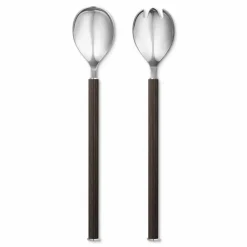 Best Georg Jensen Bernadotte salladsbestick trähandtag 2 delar