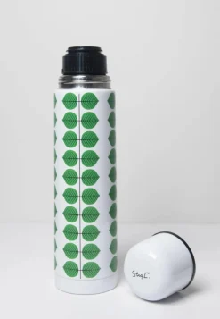 Pluto Design Berså termos 0.75l Vit-grön