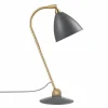 Hot GUBI Bestlite BL2 bordslampa grå-mässing