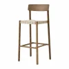 Hot &Tradition Betty TK15 Bar Chair barstol 75 cm Rökt ek-naturfärgat lin