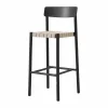 Sale &Tradition Betty TK15 Bar Chair barstol 75 cm Svartlackad ask-naturfärgat lin