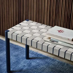 Clearance &Tradition Betty TK5 bänk oak naturflätad linnebandssits