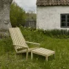 Fritz Hansen Between Lines däckstol teak